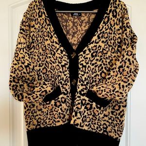 Animal print sweaters